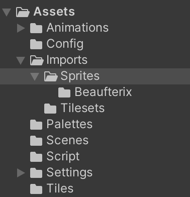 Player folder tree Player folder tree